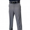 NEW " Smitty "4-Way Stretch" FLAT FRONT UMPIRE PANTS--HEATHER GRAY